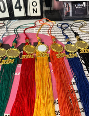 2024 Tassel with sublimation photo charm