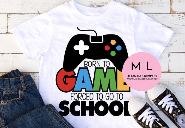 Born To Game SVG + PNG Bundle