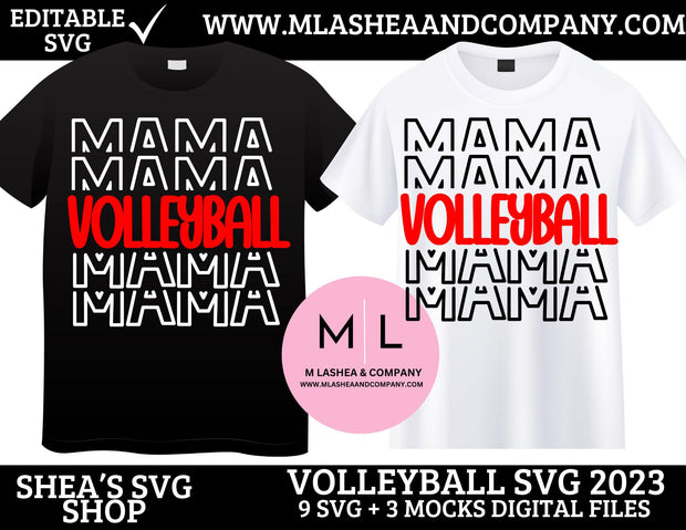 Volleyball SVG 2023 Bundle