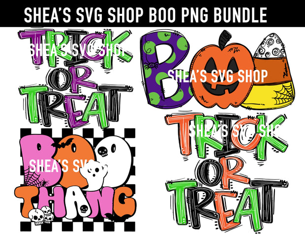 BOO PNG BUNDLE