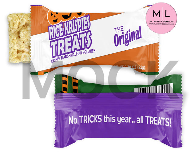 Halloween Rice Krispy Treat Templates