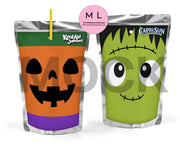 Halloween Drink Labels for Caprisuns & Kool Aid Jammers