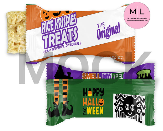 Halloween Rice Krispy Treat Templates