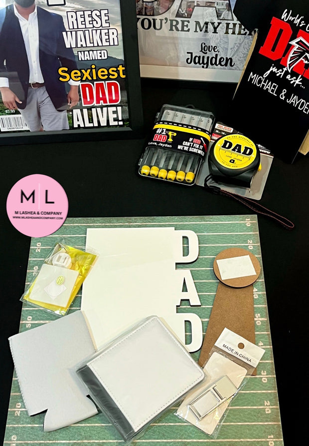 Dad Pack (Sublimation Blanks)