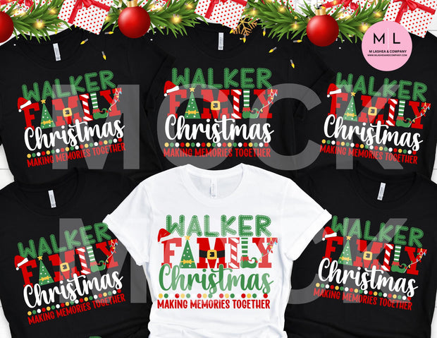 FAMILY CHRISTMAS SVG-PNG Bundle