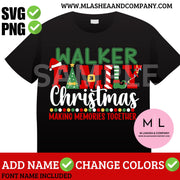 FAMILY CHRISTMAS SVG-PNG Bundle