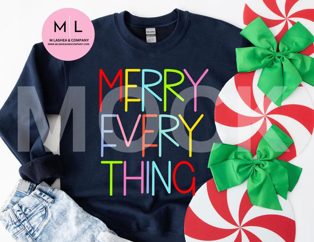 MERRY EVERYTHING SVG-PNG Bundle