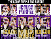 THE COLOR PURPLE PNG COMPLETE BUNDLE