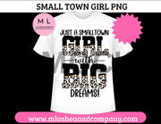 SMALL TOWN PNG Bundle