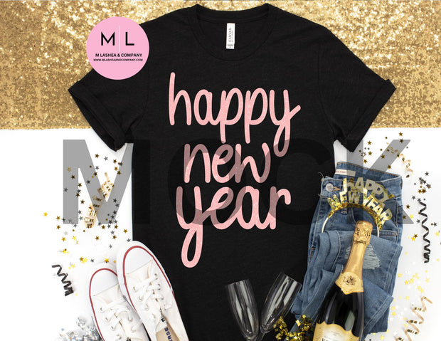 Happy New Year PNG Bundle + Bonus SVG