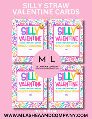 SILLY VALENTINE CARD PRINTABLES (PNG)