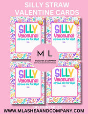 SILLY VALENTINE CARD PRINTABLES (PNG)