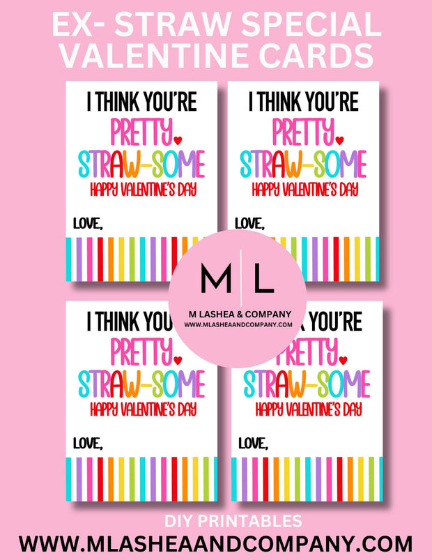 EX-STRAW SPECIAL VDAY CARD PRINTABLES (PNG)