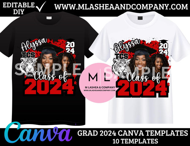 GRAD 2024 CANVA Templates