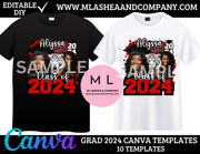 GRAD 2024 CANVA Templates