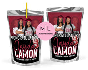 Canva Grad Drink Pouch Template Bundle