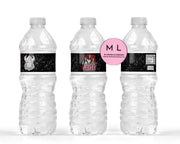 CANVA SENIOR Water Bottle Label Templates