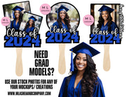 Royal Female Grad Mock Models Vol 1 (PNG)