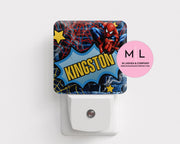 Sublimation Spider-Man Night Light Template for Little Boys