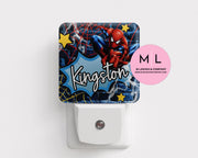 Sublimation Spider-Man Night Light Template for Little Boys