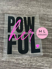 UV DECALS- Women Empowerment (Set of 3)