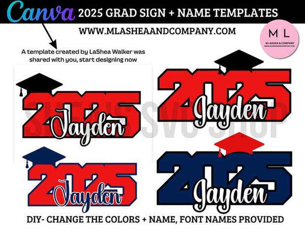 2025 Grad Sign Digital Files (Canva)