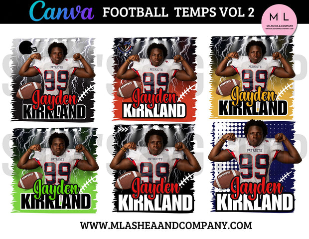 Canva Football Temps Vol 2