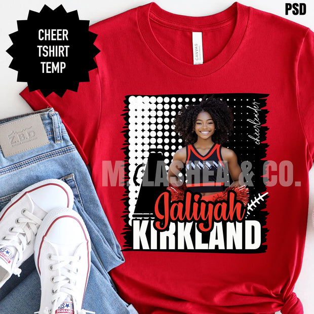 Photoshop Cheer Tshirt Design