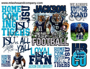 Jackson State University SVG/PNG Bundle