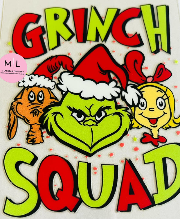 UV DECALS- Grinch Collection (Set of 3)