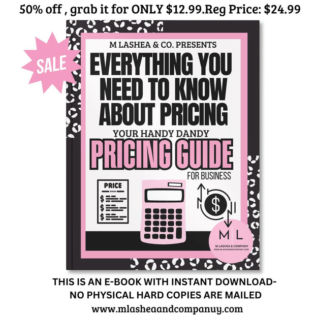 Everything You Need to Know about Pricing ebook