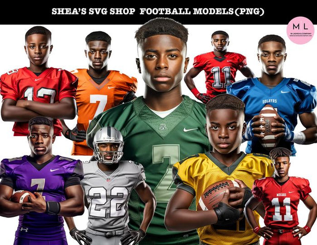 Football Models (PNG)