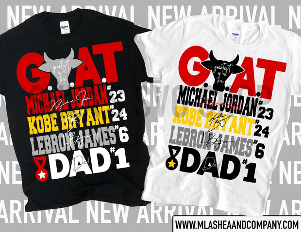 GOAT DAD DTF Transfer