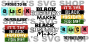 Black History 2 SVG Bundle