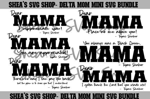 Dear Mama SVG Bundle