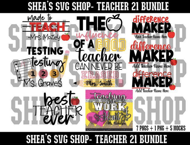 Teacher 21 Bundle