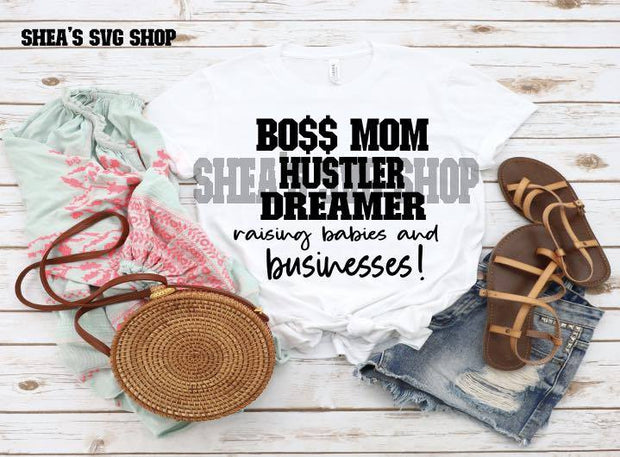 Boss Mom PNG Bundle