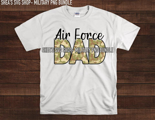 Military Dad PNG Bundle