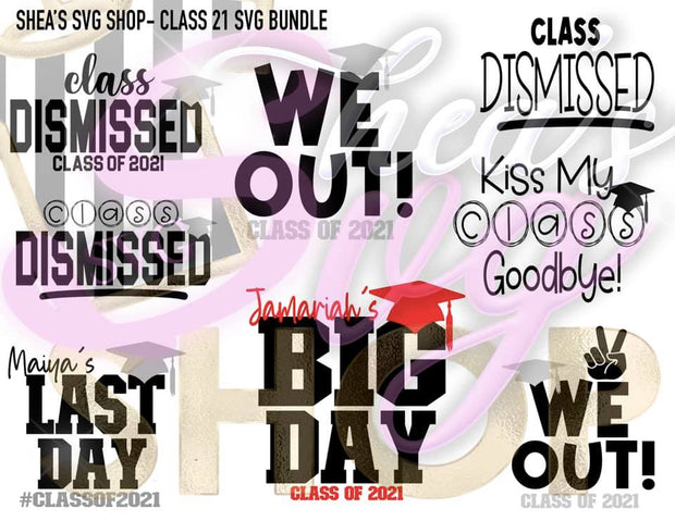 Class 21 SVG Bundle