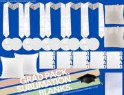 GRAD PACK- SUBLIMATION BLANKS