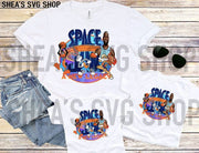 Space Jam PNG Bundle Plus Mocks