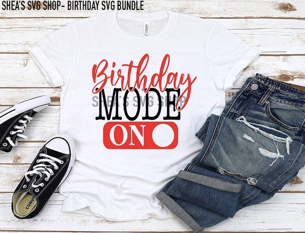 Birthday 21 SVG Bundle Plus Mocks Shown