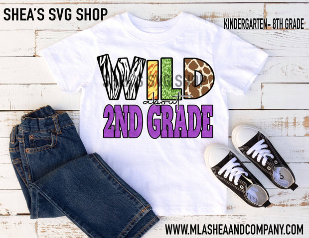 Wild PNG Bundle Plus Mocks Shown Headstart Pre-K 1st - 8th Grade