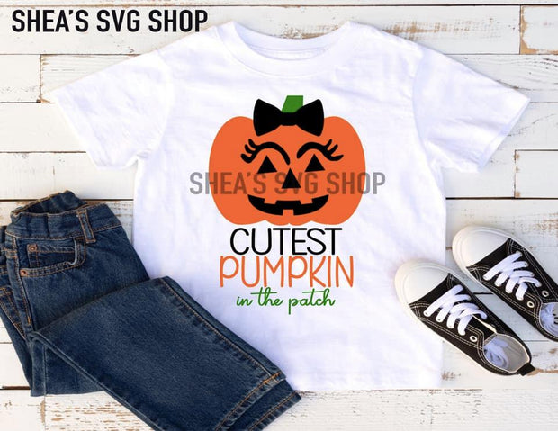 Prettiest Pumpkin in the Patch SVG Bundle Plus Mocks Shown