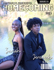 Homecoming Magazine Cover Template