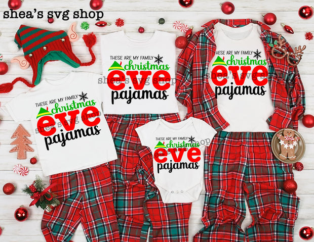 Christmas Eve Box SVG Bundle