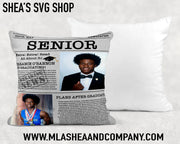 Senior Newspaper Photoshop Template