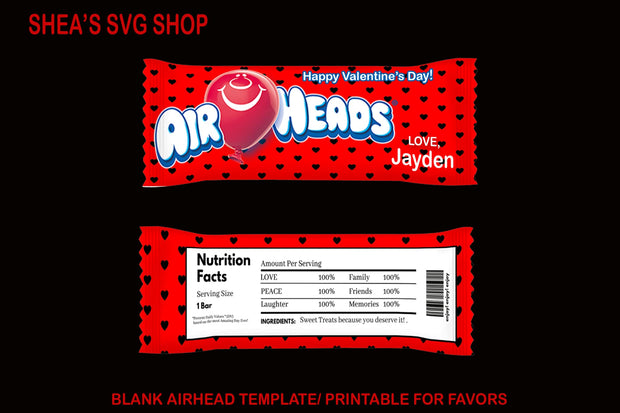 Airhead PNG plus PSD Template BUNDLE - M LaShea & Company