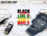 Black History 22’ SVG Bundle