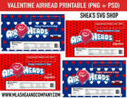 Airhead PNG plus PSD Template BUNDLE - M LaShea & Company